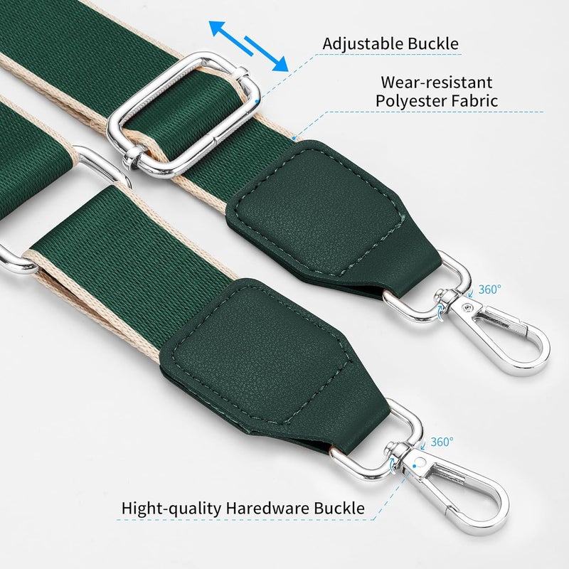 Hamdecro Store Purse Straps Replacement Crossbody, Universal Wide Shoulder Strap for Bags Adjustable Straps for Handbags - Image 4
